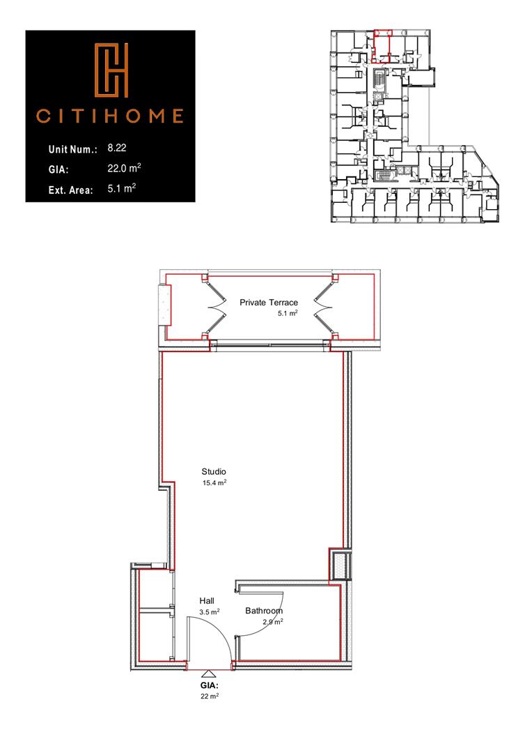 Image of Apartment - 1 Bathrooms for Rental in Victory Suites-Gibraltar, Image 14